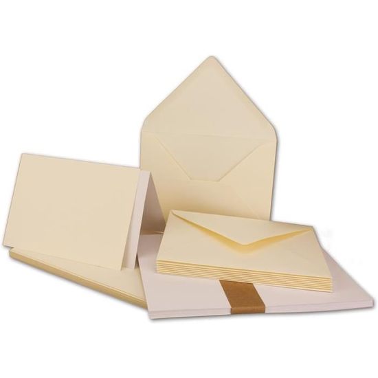 FarbenFroh Juego De Tarjetas Plegables Con Sobres DIN A6/C6 En Rosa, 150 Juegos, 14,8 X 10,5 Cm, Calidad Prémium, Serie FarbenFroh