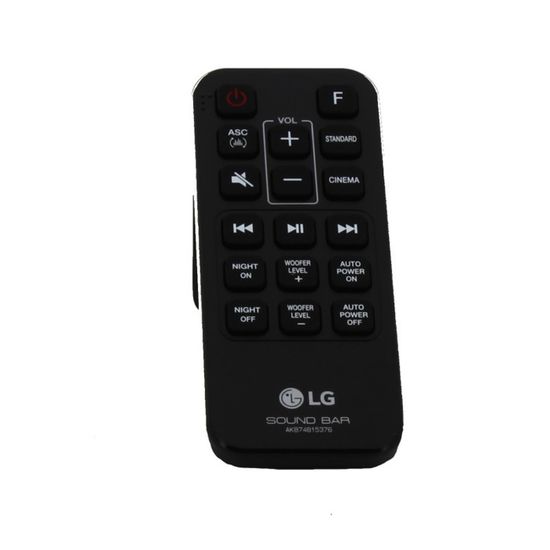 Télécommande Originale LG AKB74815376 - Pour Barres De Son LG