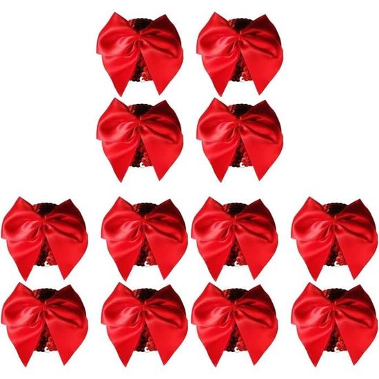Lot De 6 Paires De Faux Sourcils Père Noël - Fausse Fourrure Blanche, Autocollants - Déco Noël, Cosplay, Fêtes - 5