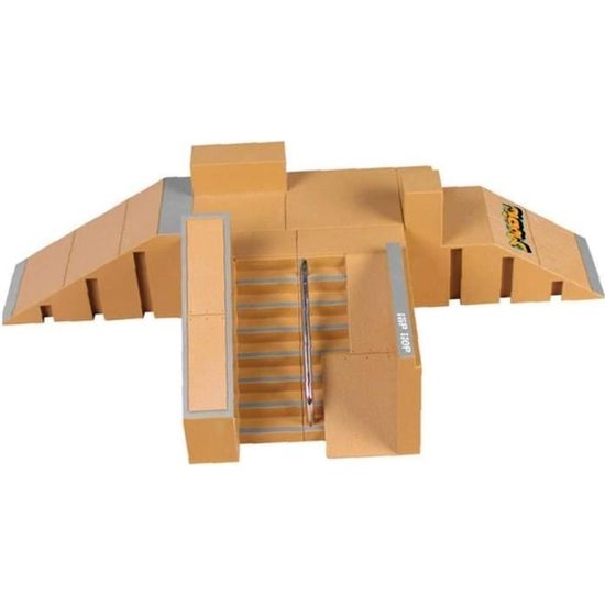Finger Skateboard, Skate Parc Rampe, Skateboard à doigts DIY, le jouet dentraînement sportif ultime pour les enfants (E) - Jeux - Jouets Finger Skateboard, Skate Parc Rampe, Skateboard à doigts DIY, le jouet dentraînement sportif ultime pour les enfants (E) - Jeux - Jouets