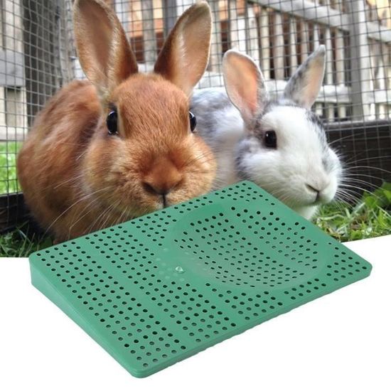 Accessoire de coussin de fuite d'eau de tapis de grille de plancher de cage de cage de cage de lapin creux anti-morsureMKK85