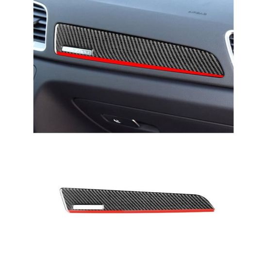 Bande Anti-rayure 4 Autocollants Poignée De Porte Fibre De Carbone + 4 Bandes Anti-Collision - Protection Noire Pour Voiture Autocollant Fibre Carbone