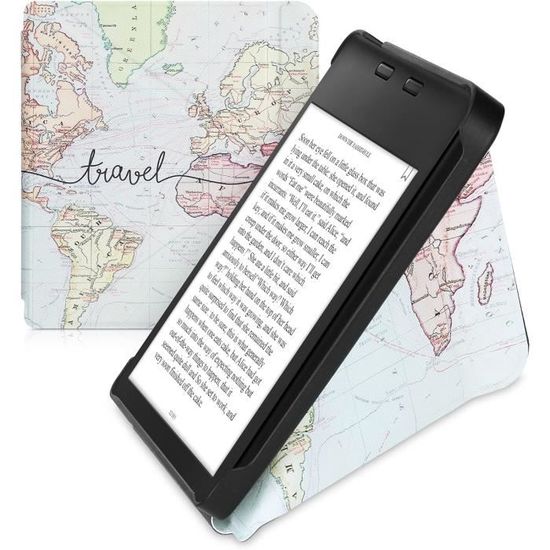 Coque Kwmobile Avec Rabat Pour Liseuse Kobo Libra 2 – Protection Anti-choc