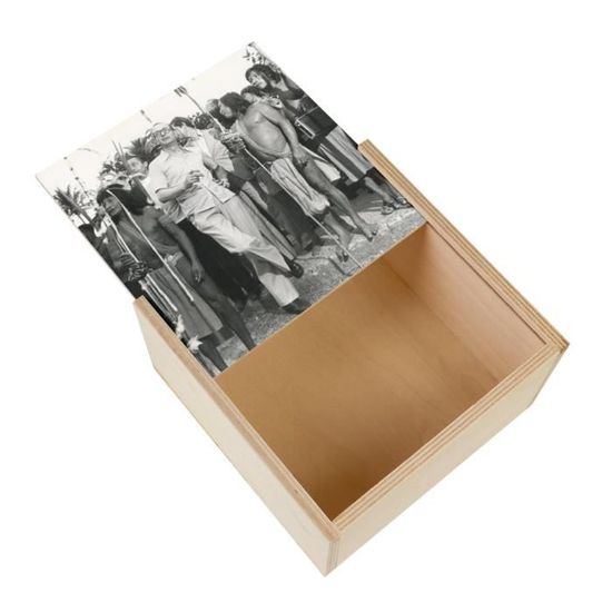 Boite Coffret En Bois - Mondrian Signature Peintre Artiste Cubisme Abstrait De Stijl (11 X 11 X