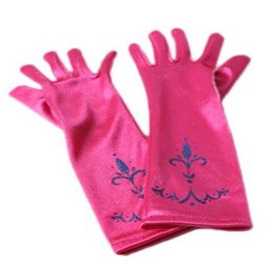 Paire de gants en maille jersey - Rose - - 7.00 Paire de gants en maille jersey - Rose - - 7.00
