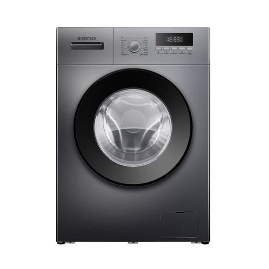 Lave-linge frontal GEDTECH™ GLL81400BL - 8 Kgs - 1400 tr/mn - Classe A - LED