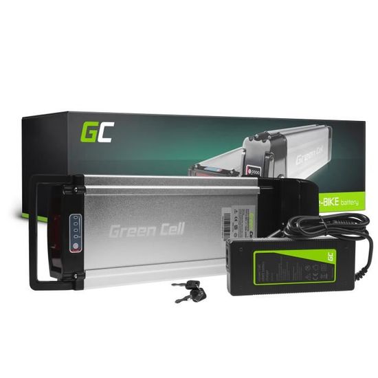 Green Cell - Batterie E-Bike Avec Chargeur 36V 12Ah 432Wh Li Ion Rca 20021