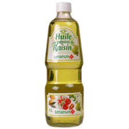 Huile De Pépins De Raisin Pressée à Froid - 750ml - 100% Italienne, Naturelle Et Riche - Idéale Cuisine & Friture