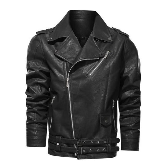 Veste Denim Garnie Cuir Dsquared2 Gris Foncé Taille S (IT 48) - Neuf Sans étiquettes