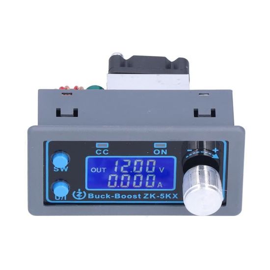 TMISHION Module d'alimentation régulé réglable DC-DC Buck Boost ...