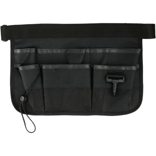 Sac à outils en tissu Oxford Boîte de rangement portable avec poignée pochette à fermeture