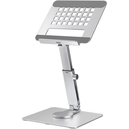 Zoelele Support pour ordinateur portable avec base rotative à