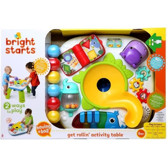BRIGHT STARTS Table d'activités Having a Ball Get Rollin’