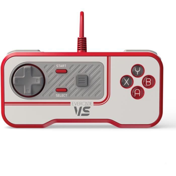 Manette Filaire USB 8 boutons pour Console Evercade VS Neuf