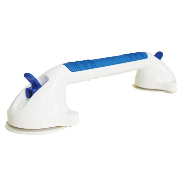 Barre de maintien à ventouse pour salle de bain ou toilettes