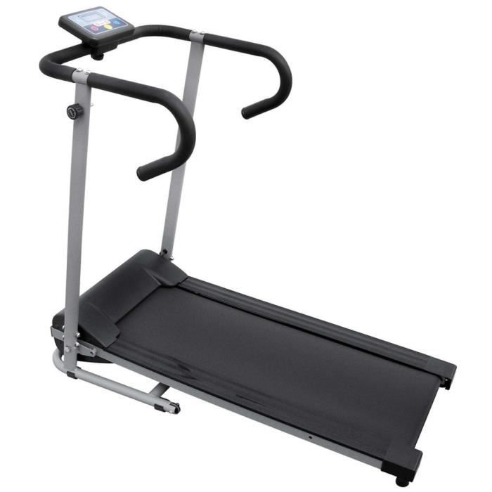 Tapis de course , Tapis roulant electrique 100 x 34 cm avec ecran LCD de 3,, 500 W,