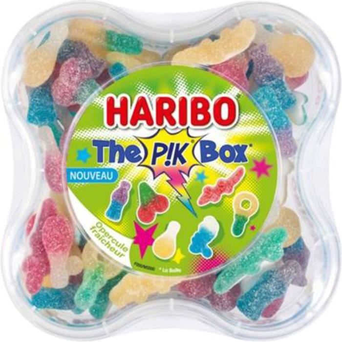 HARIBO Bonbons assortis The Pik Box - 550 g