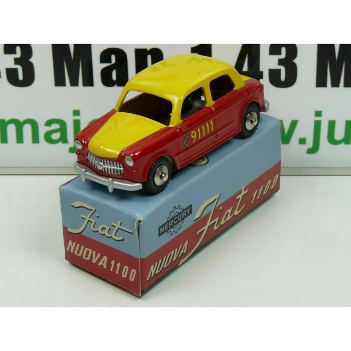 MRY3 Voiture 1/48 MERCURY hachette : Fiat Nuova 1100 Taxi de Berne n°13