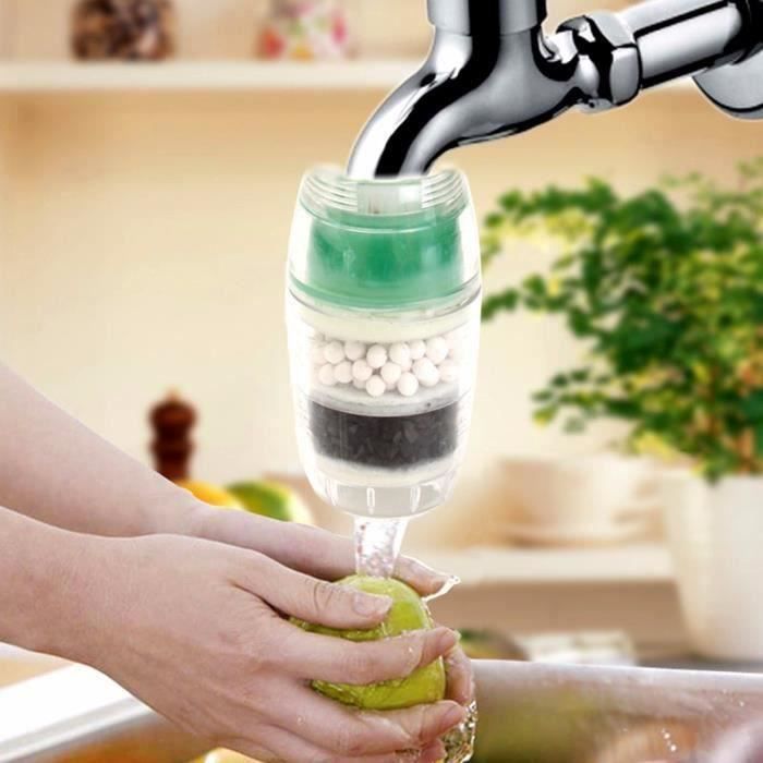 Filtre Robinet Purificateur Economie Eau Cartouche Nettoyer