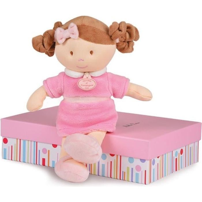 DOUDOU ET COMPAGNIE Les demoiselles - Poupée Melle Rose