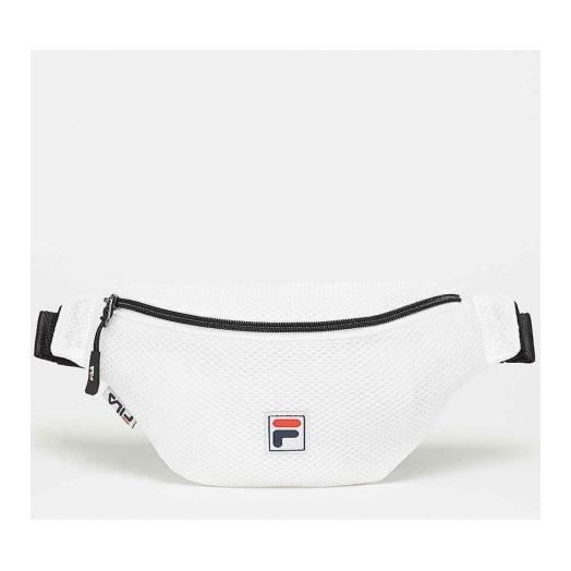 Sac banane rétro en mesh TU Blanc
