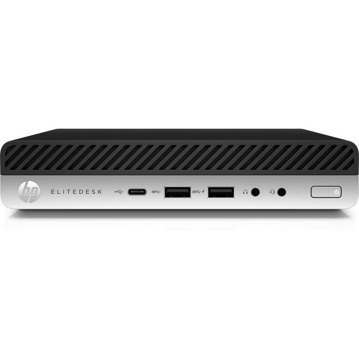 HP EliteDesk Mini ordinateur de bureau EliteDesk 800 G3 65 W, 3,4 GHz, Intel® Core™ i5 de 7eme génération, i5-7500