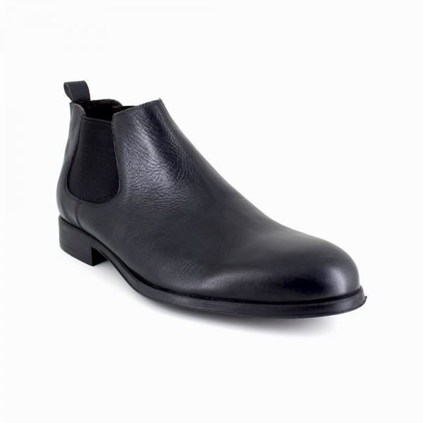 Bottine J.Bradford Cuir Gris JB-Bristol - Couleur - Gris