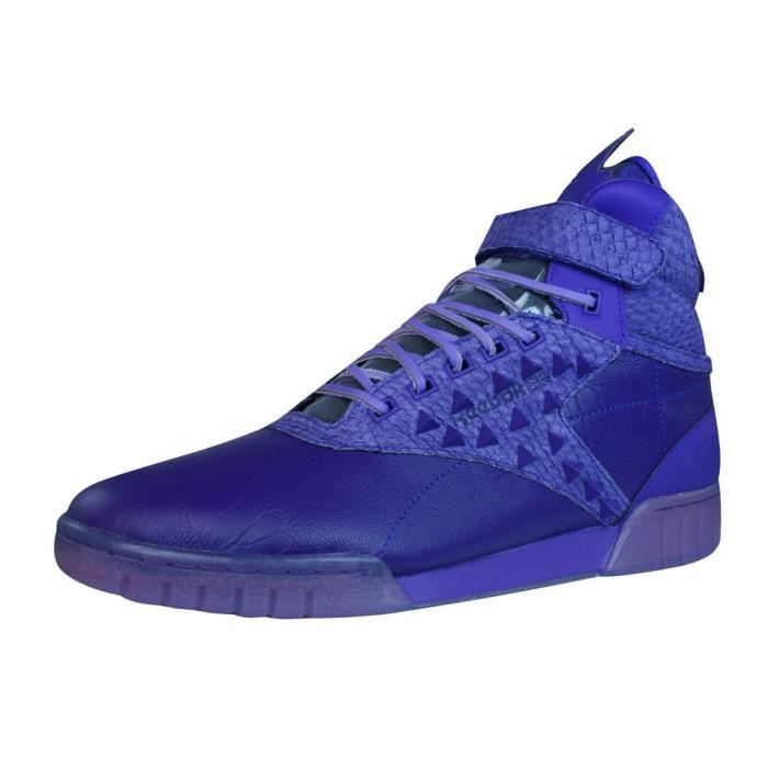 Chaussures De Fitness REEBOK Classique Exo Men Fit Hi Clean Pm Int Patrick Mohr Hi Baskets V61161 Sneakers Chaussures Z7H9K Taille-4