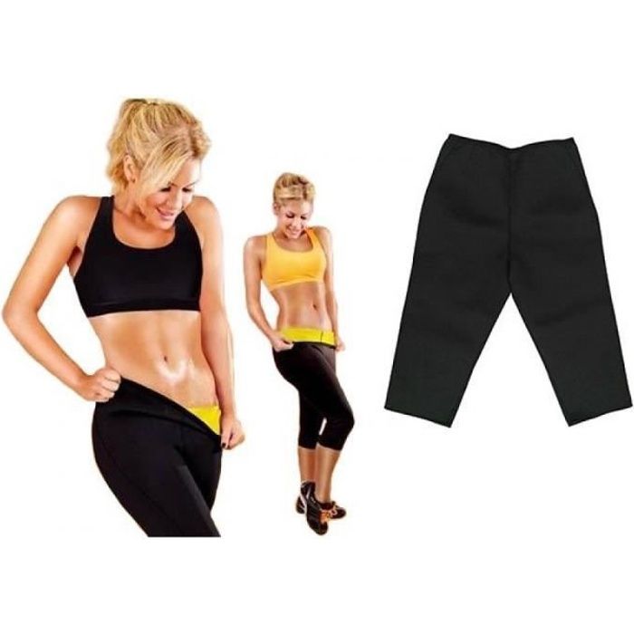 Short Moulant en Neoprene Fitness Sport Yoga Compression Sudation Minceur M