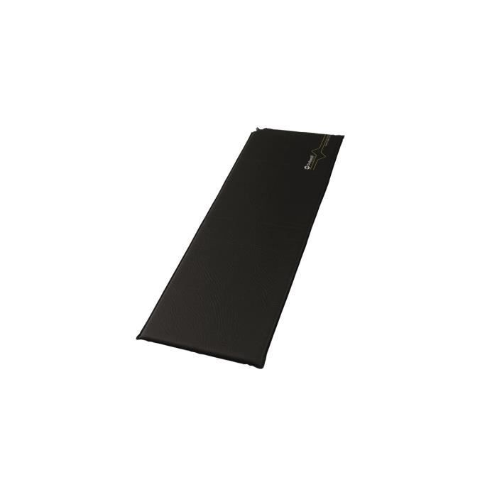 Outwell Sleepin Single 3.0 cm, Matelas une personne, Noir, Polyester, Adultes, Rectangle, Intérieure et extérieure