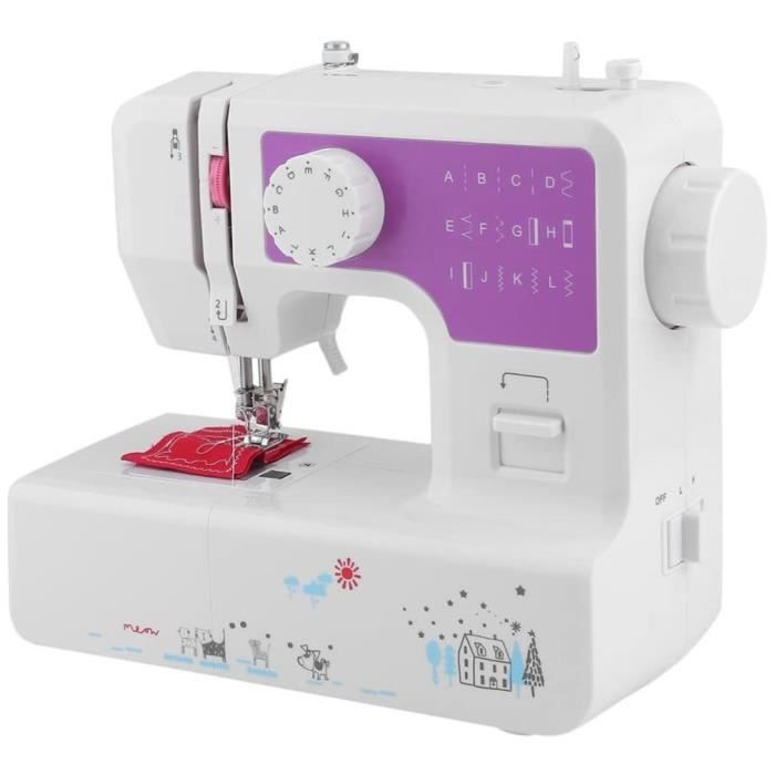 Nouveau version Machine à coudre électrique ménage lettres de broderie
