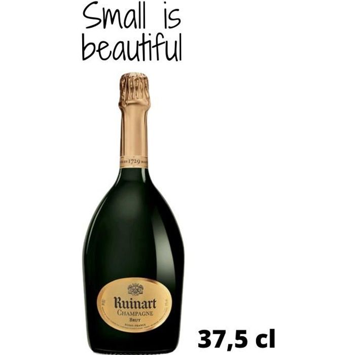 Half Bottle of champagne RUINART The Cuvee R by Ruinart