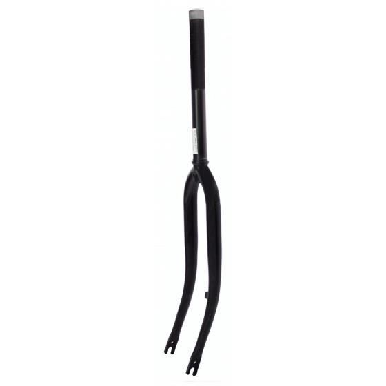TOM fourche avant fixe 28 x 1 1/8 pouce transport noir mat