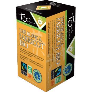 Touch Organic The blanc BIO a l abricot 24 sach…