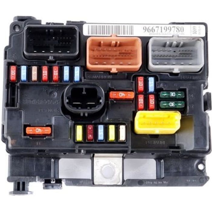 Module BSM Boîte à Fusibles Citroen C2 C3 I II C3 Picasso DS3 Peugeot 1007 207 9667199780 R09 6500HV 9662783880 9664997780