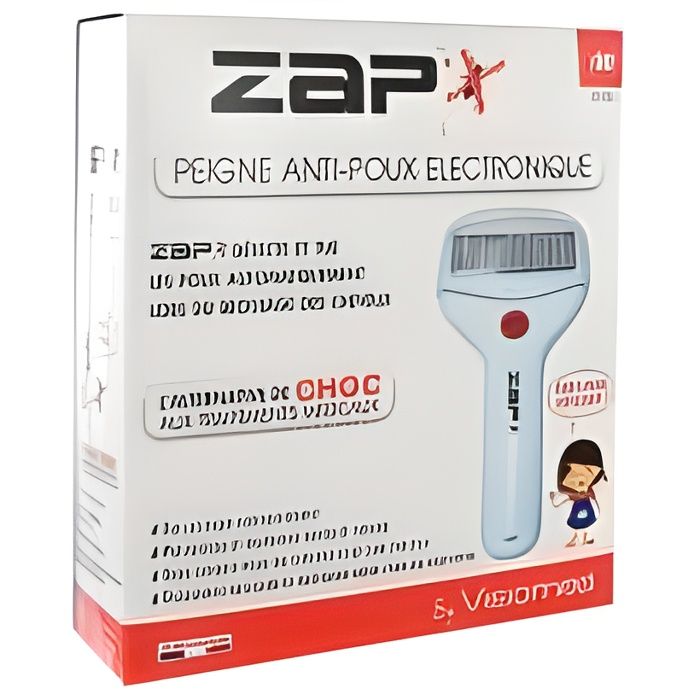Visiomed Zap'x Peigne Anti-Poux Electronique Z100