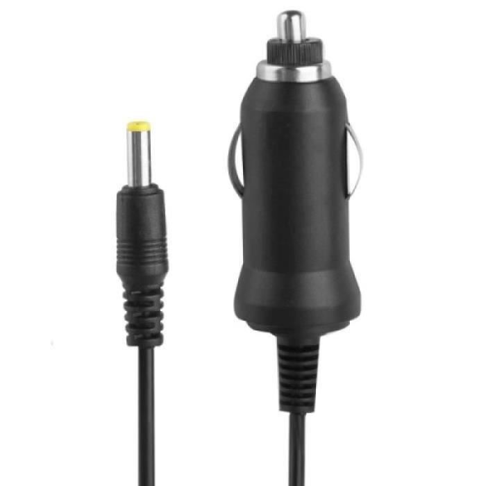 BL12654-Lecteur Dvd Portable - Chargeur Voiture DC 12V pour Lecteur DVD Portable. Astuce: 4.0 x 1.7mm (Noir)