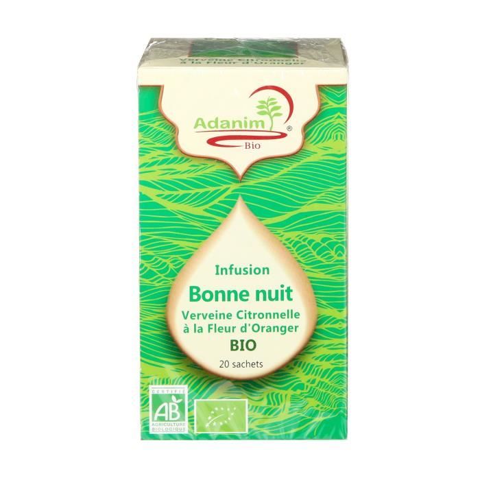 MOULIN DES MOINES Infusion de verveine citronnelle Fleur d'oranger bio - 30 g