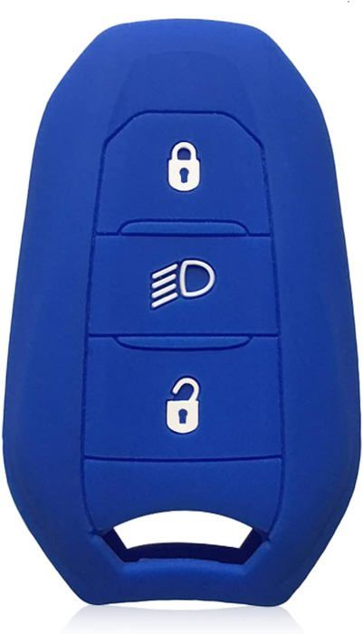 Volkswagen Coque Clé Silicone Bleue Foncée 000087012AN530 - Protection Originale Golf 7