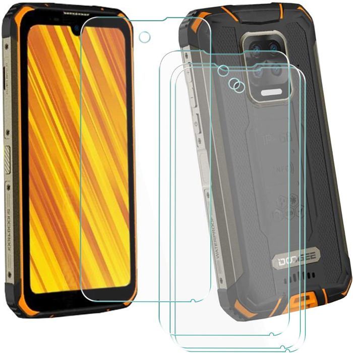 Protecteur D'Écran Verre Trempé 9H Pour Doogee S88 Plus - AtFoliX FX-Hybrid - Made In Germany