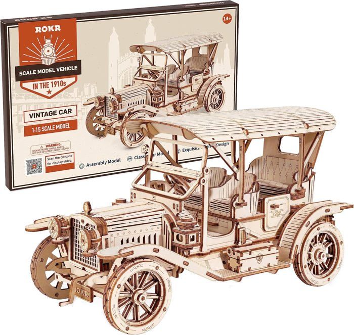 Puzzle 3D Robotime Marble Run - Ville De Nuit Avec Billes, 294 Pièces