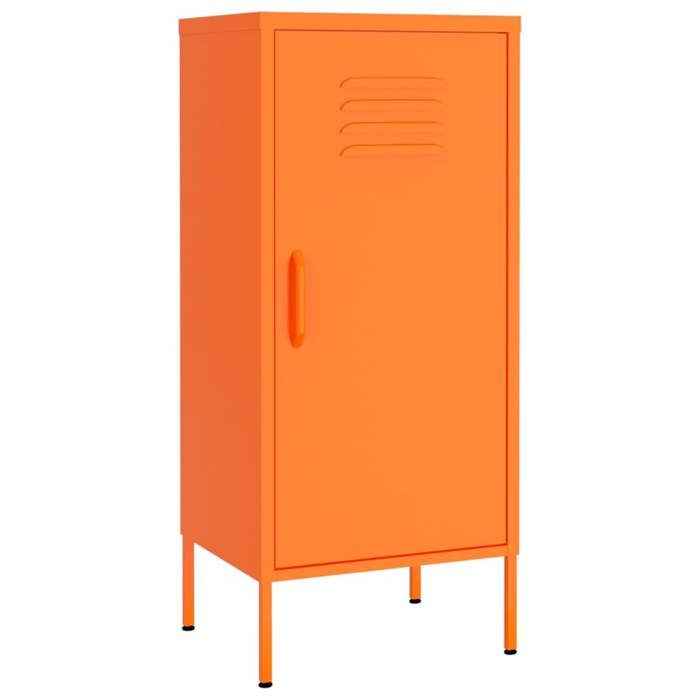 Armoire de rangement - mango - contemporaine - Orange - 425x35x1015 cm - Acier M644