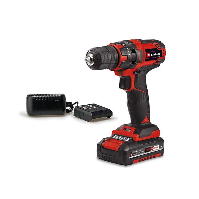 Perceuse visseuse TC CD 1835 Li 1x2 0 Ah 18V 35Nm 2 vitesses mandrin 10mm