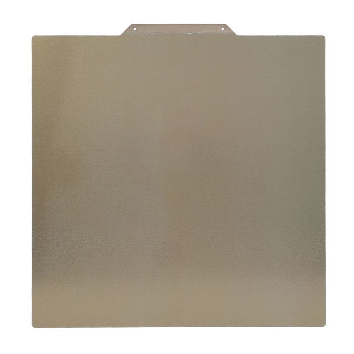 Plateau PEI Double Face Texturé + Lisse 346x355 Mm Acier Ressort – Compatible Bambu Lab H2D / Combo
