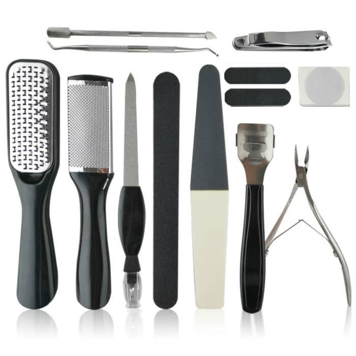 Kit Manucure Pédicure Professionnel 32 Pièces En Acier Inoxydable - Neuf, Pour Soins à Domicile