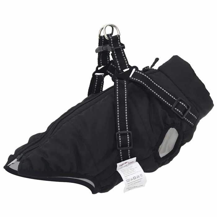 Automne/hiverManteau pour chiens avec harnais imperméable réfléchissant L40 - Grande Taille &FR_418053 Automne/hiverManteau pour chiens avec harnais imperméable réfléchissant L40 - Grande Taille &FR_418053
