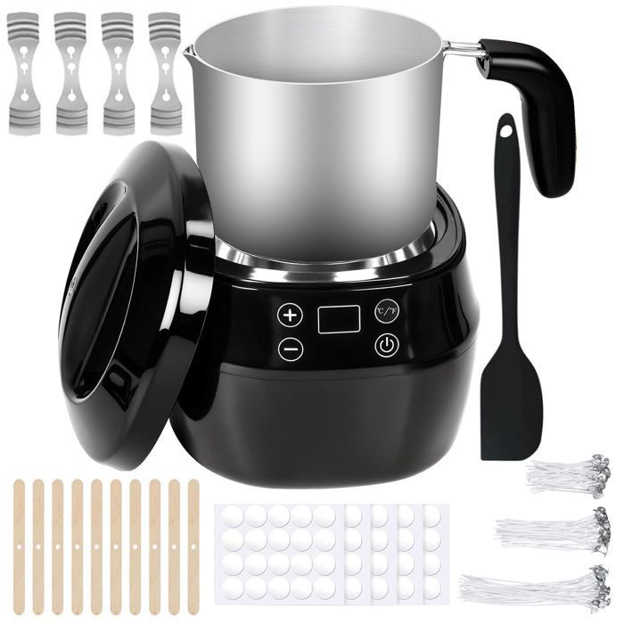 Appareil Chauffe-Cire 1000ML Professionnel Wax Warmer Epiler Bougie Aromathérapie à faire soi-même