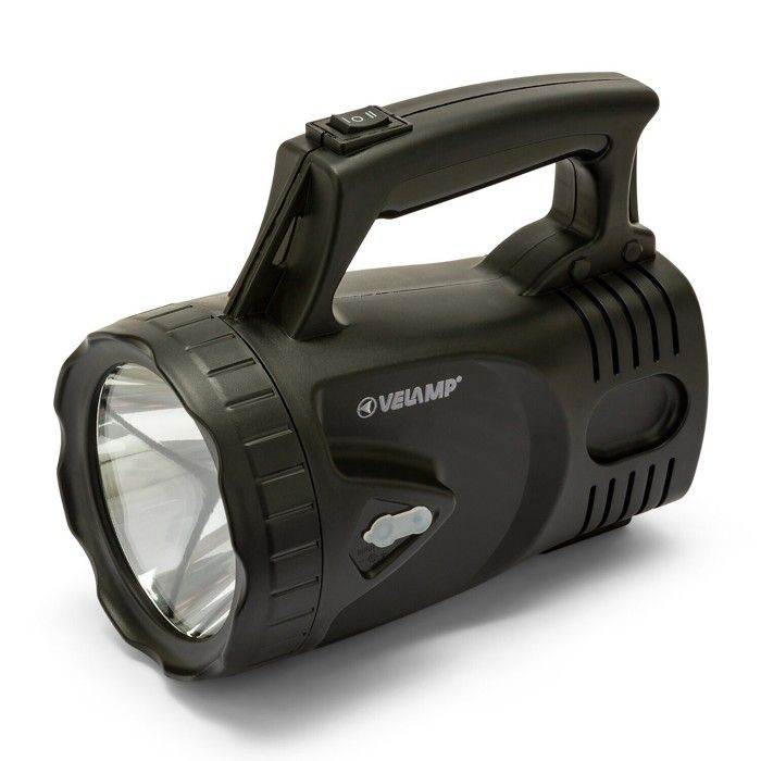 Lampe De Chantier - ICARO 5W : Projecteur rechargeable 5 W/350 lm. Indice de protection IP43. Câble USB inclus. Anthracite.