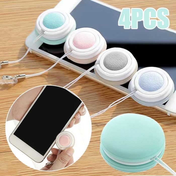 A-4pcs Screen Cleaner Lens Wipe Glasses Cleaners PP + Silica Cloth ...