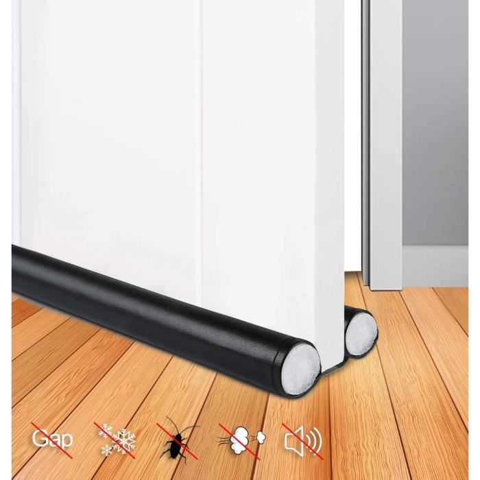 Boudin De Porte Isolant 108cm (longueur Utile 91cm) Motif Chien - Rembourré Perles De Verre, Anti-froid, Anti-bruit, Poussière - Décoration Pratique Sans Installation